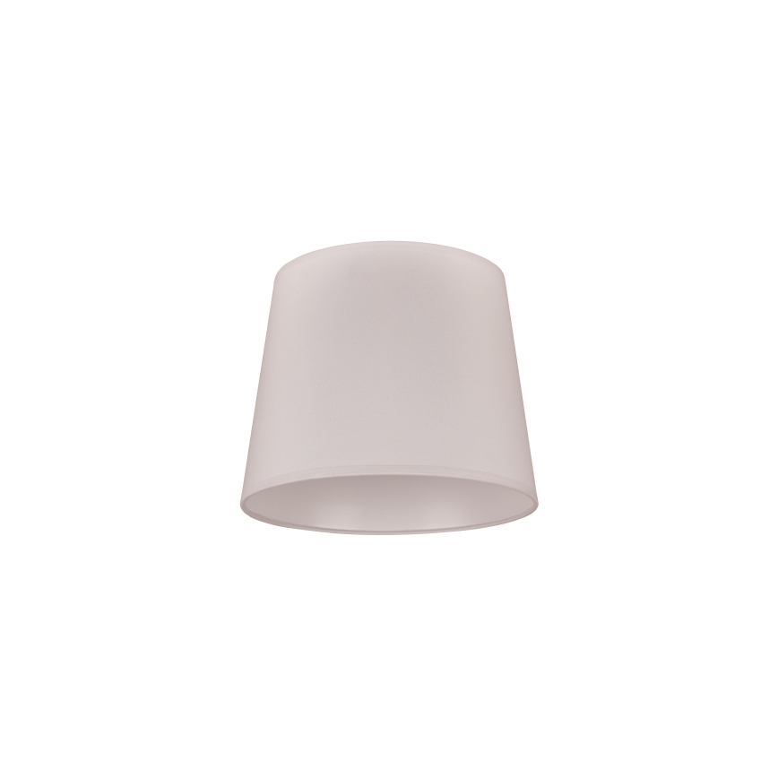 Duolla - Senčnik za namizno svetilko CLASSIC M E27 pr. 24 cm bela