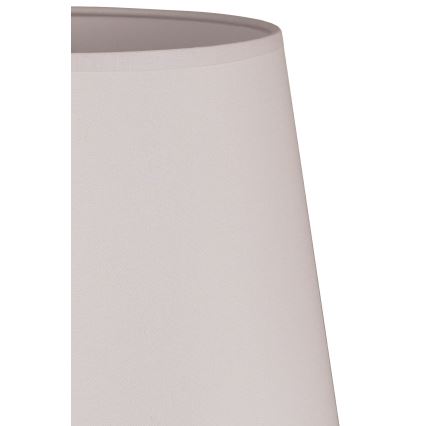 Duolla - Senčnik za namizno svetilko CLASSIC M E27 pr. 24 cm bela