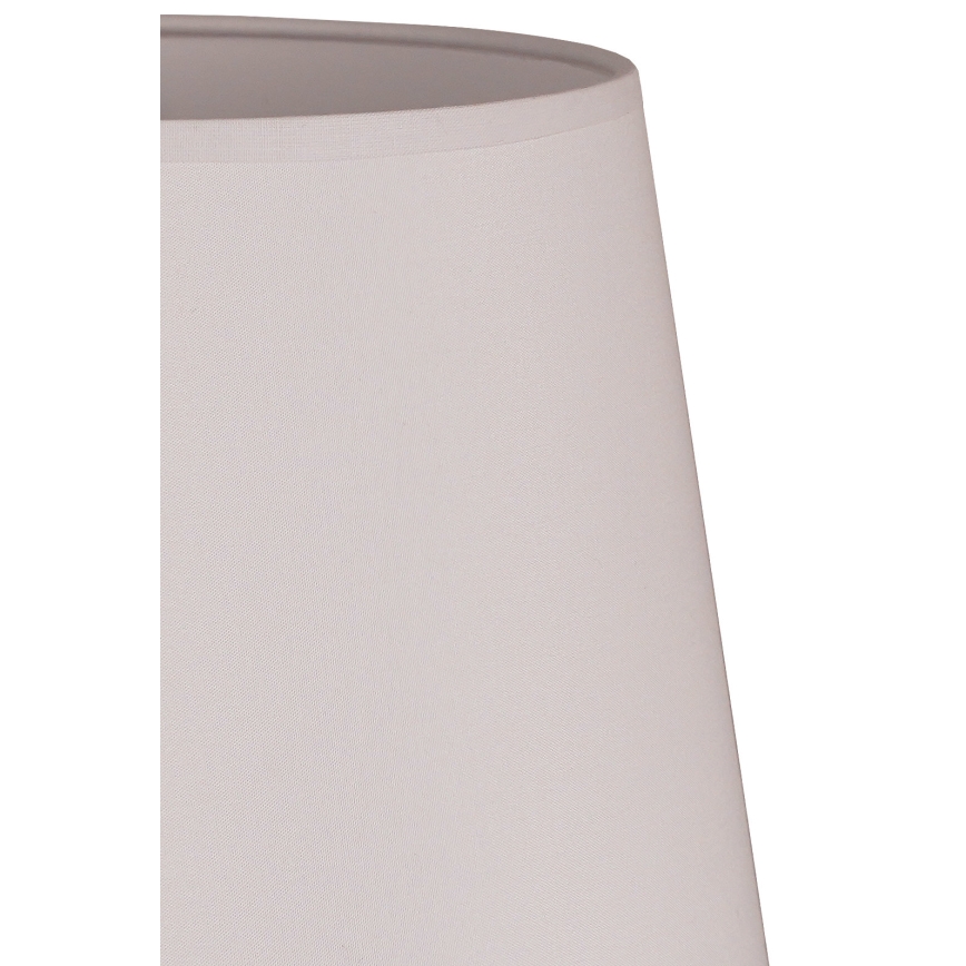 Duolla - Senčnik za namizno svetilko CLASSIC M E27 pr. 24 cm bela