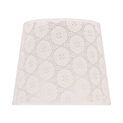 Duolla - Senčnik za namizno svetilko CLASSIC M E27 pr. 24 cm bela
