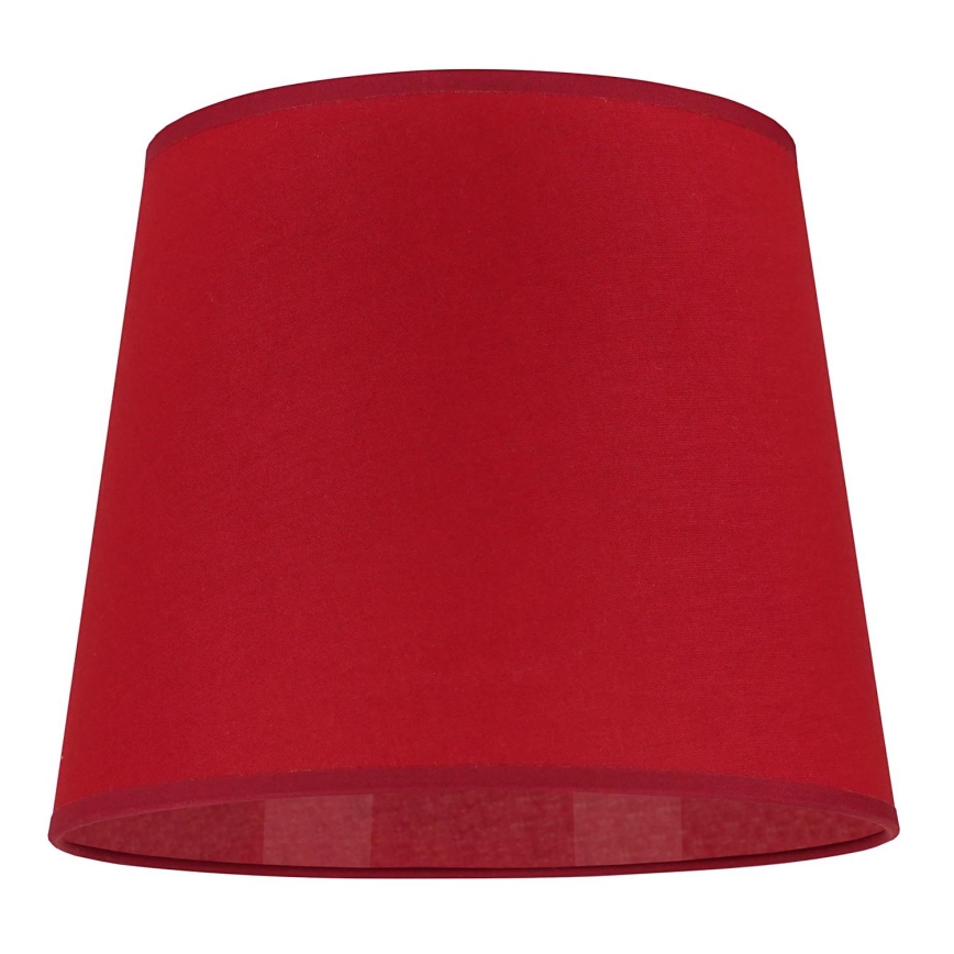 Duolla - Senčnik za namizno svetilko CLASSIC M E27 pr. 24 cm rdeča