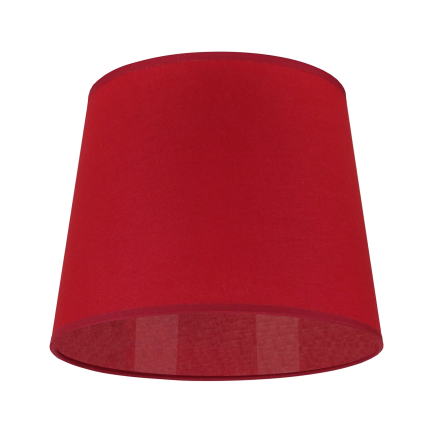 Duolla - Senčnik za namizno svetilko CLASSIC M E27 pr. 24 cm rdeča