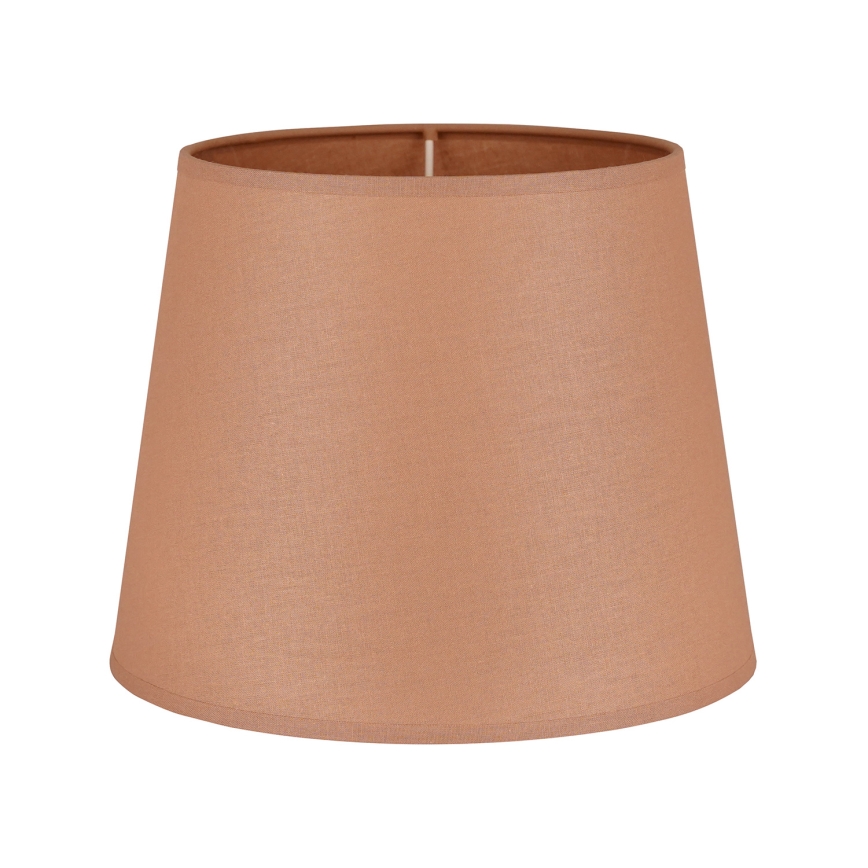 Duolla - Senčnik za namizno svetilko CLASSIC M E27 pr. 24 cm rjava
