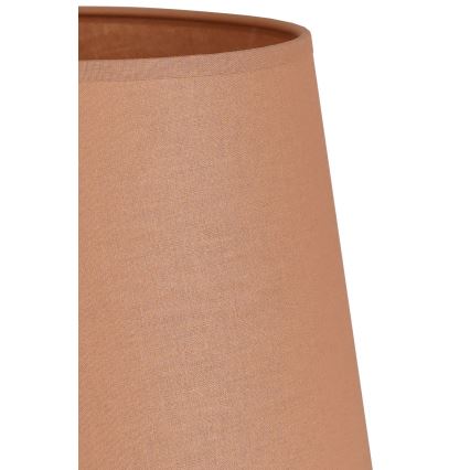 Duolla - Senčnik za namizno svetilko CLASSIC M E27 pr. 24 cm rjava