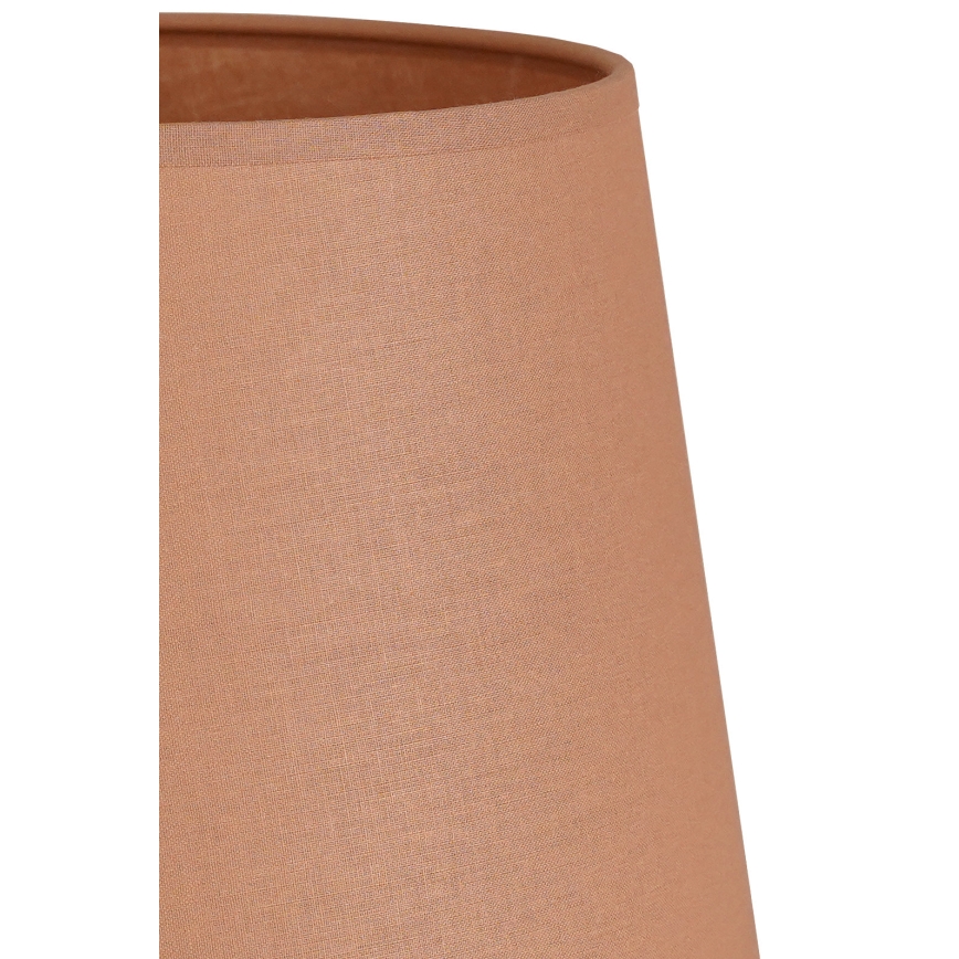 Duolla - Senčnik za namizno svetilko CLASSIC M E27 pr. 24 cm rjava