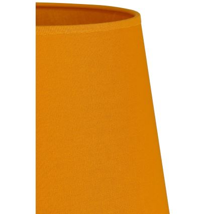 Duolla - Senčnik za namizno svetilko CLASSIC M E27 pr. 24 cm rumena