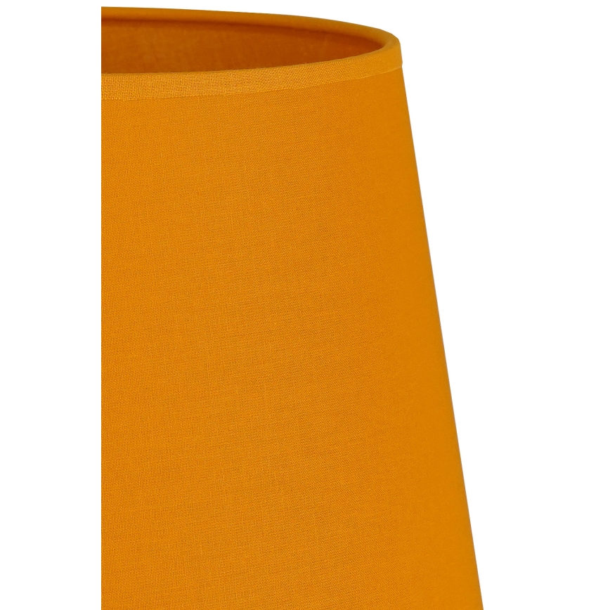 Duolla - Senčnik za namizno svetilko CLASSIC M E27 pr. 24 cm rumena