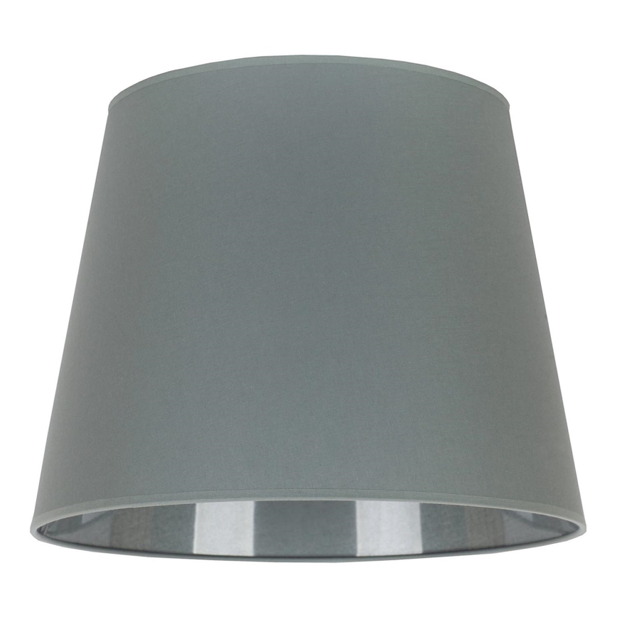 Duolla - Senčnik za namizno svetilko CLASSIC M E27 pr. 24 cm siva