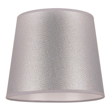 Duolla - Senčnik za namizno svetilko CLASSIC M E27 pr. 24 cm srebrna