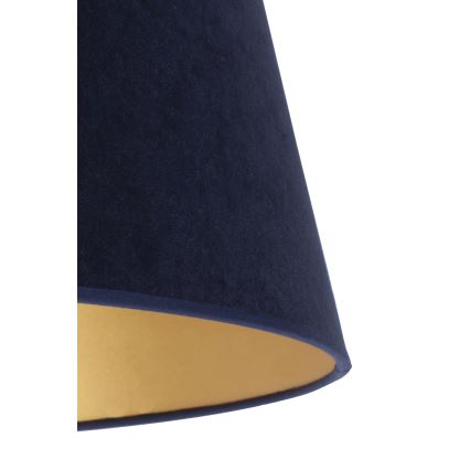 Duolla - Senčnik za namizno svetilko CONE M E27 pr. 28 cm modra