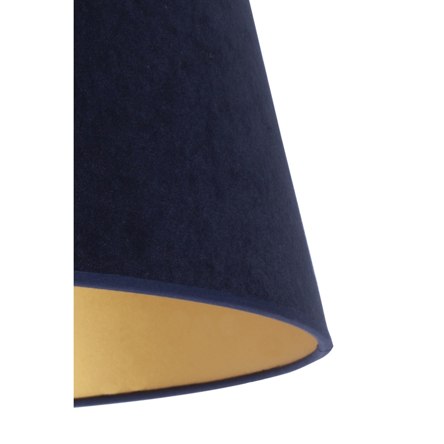 Duolla - Senčnik za namizno svetilko CONE M E27 pr. 28 cm modra