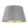 Duolla - Senčnik za namizno svetilko CONE M E27 pr. 28 cm siva
