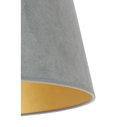 Duolla - Senčnik za namizno svetilko CONE M E27 pr. 28 cm siva