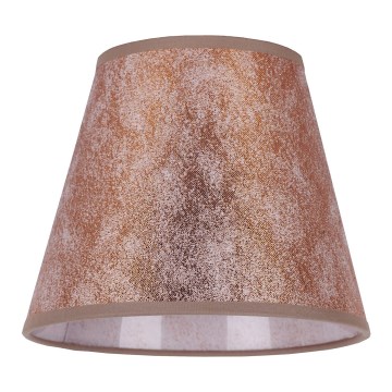 Duolla - Senčnik za namizno svetilko SOFIA XS E14 pr. 18,5 cm baker