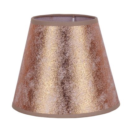 Duolla - Senčnik za namizno svetilko SOFIA XS E14 pr. 18,5 cm baker