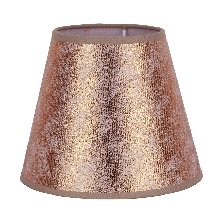 Duolla - Senčnik za namizno svetilko SOFIA XS E14 pr. 18,5 cm baker