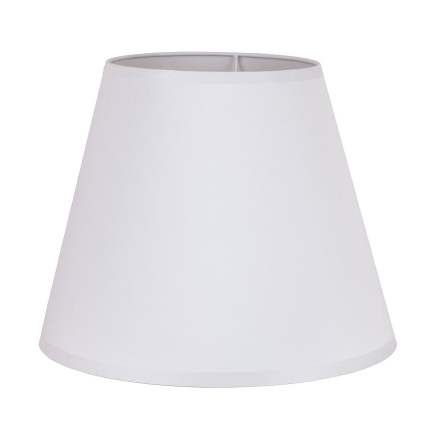 Duolla - Senčnik za namizno svetilko SOFIA XS E14 pr. 18,5 cm bela