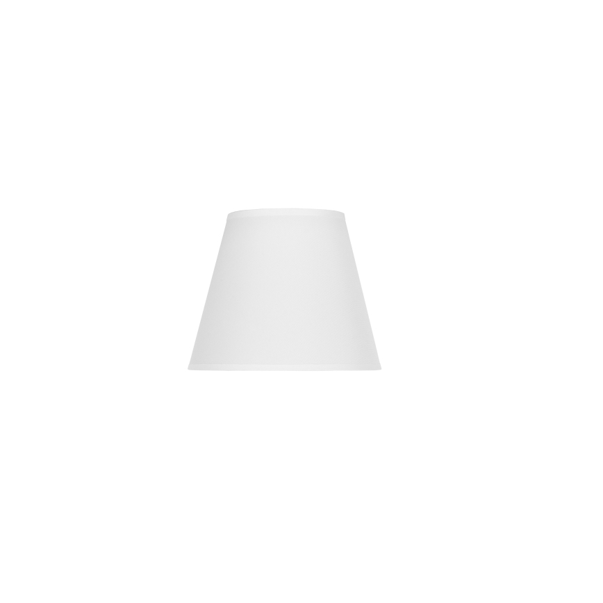 Duolla - Senčnik za namizno svetilko SOFIA XS E14 pr. 18,5 cm bela