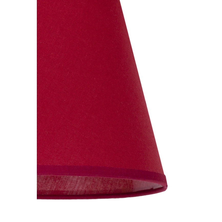 Duolla - Senčnik za namizno svetilko SOFIA XS E14 pr. 18,5 cm rdeča