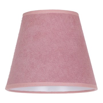 Duolla - Senčnik za namizno svetilko SOFIA XS E14 pr. 18,5 cm roza