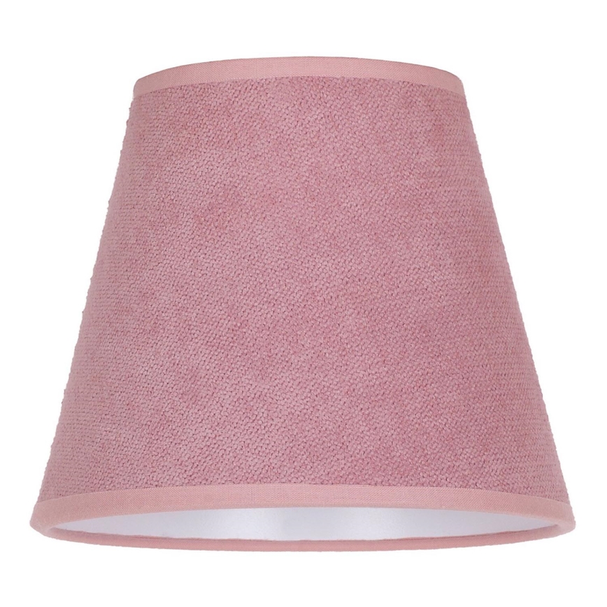 Duolla - Senčnik za namizno svetilko SOFIA XS E14 pr. 18,5 cm roza