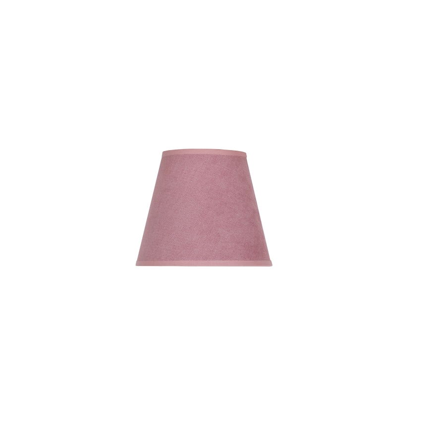 Duolla - Senčnik za namizno svetilko SOFIA XS E14 pr. 18,5 cm roza