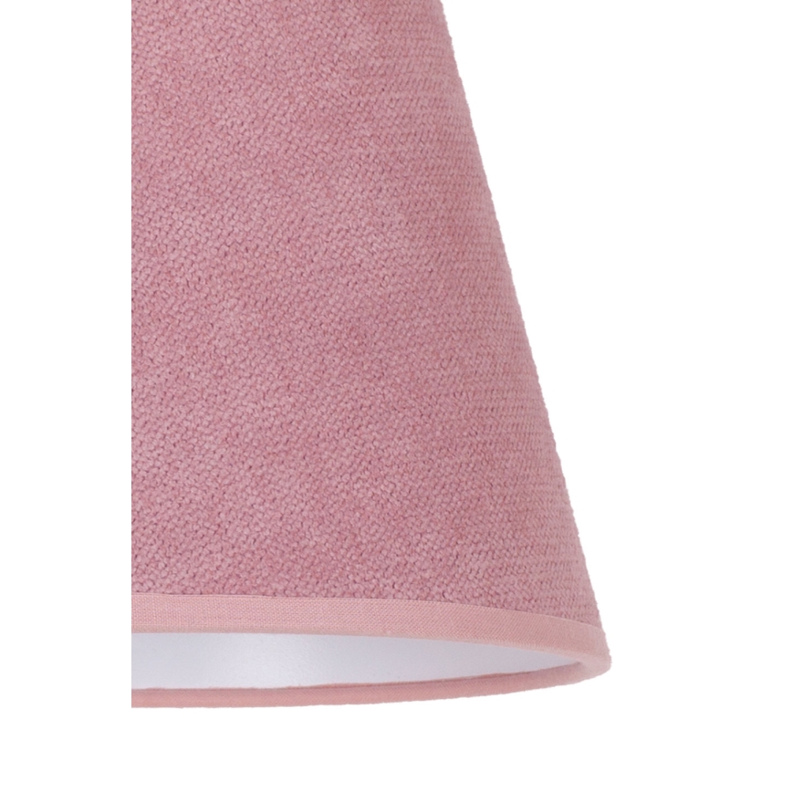 Duolla - Senčnik za namizno svetilko SOFIA XS E14 pr. 18,5 cm roza