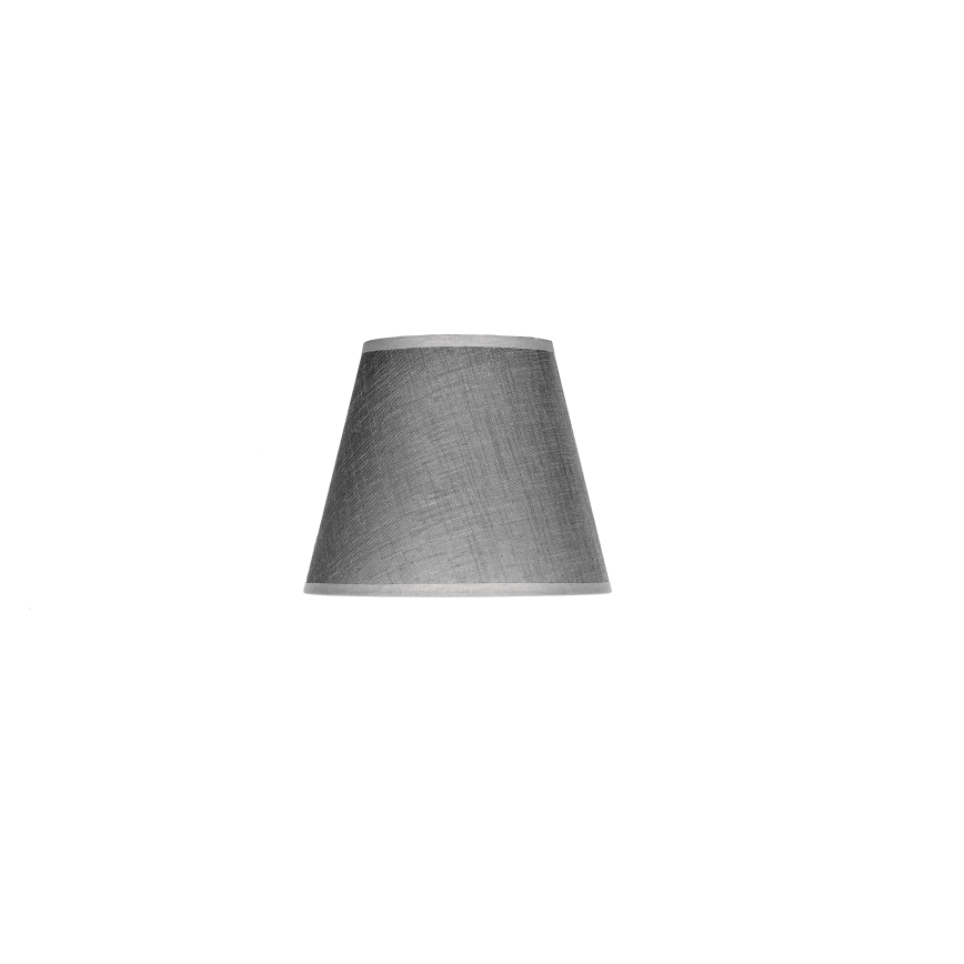 Duolla - Senčnik za namizno svetilko SOFIA XS E14 pr. 18,5 cm siva