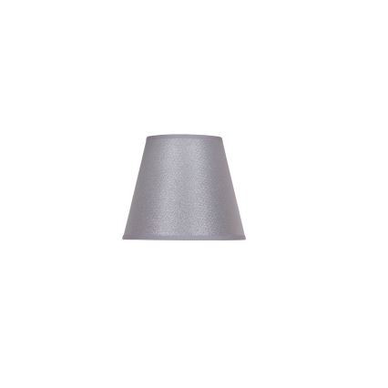 Duolla - Senčnik za namizno svetilko SOFIA XS E14 pr. 18,5 cm srebrna