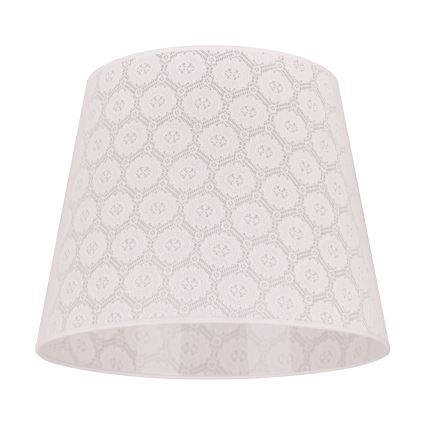 Duolla - Senčnik za talno svetilko CLASSIC L E27 pr. 38 cm bela