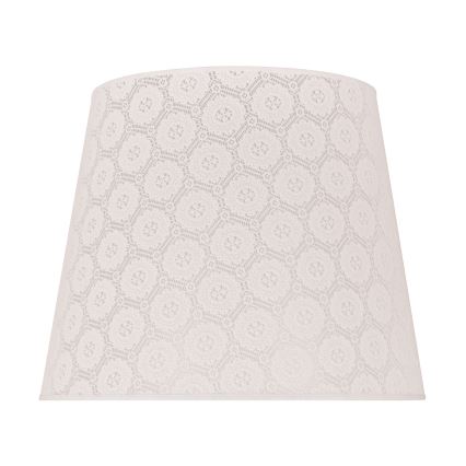 Duolla - Senčnik za talno svetilko CLASSIC L E27 pr. 38 cm bela