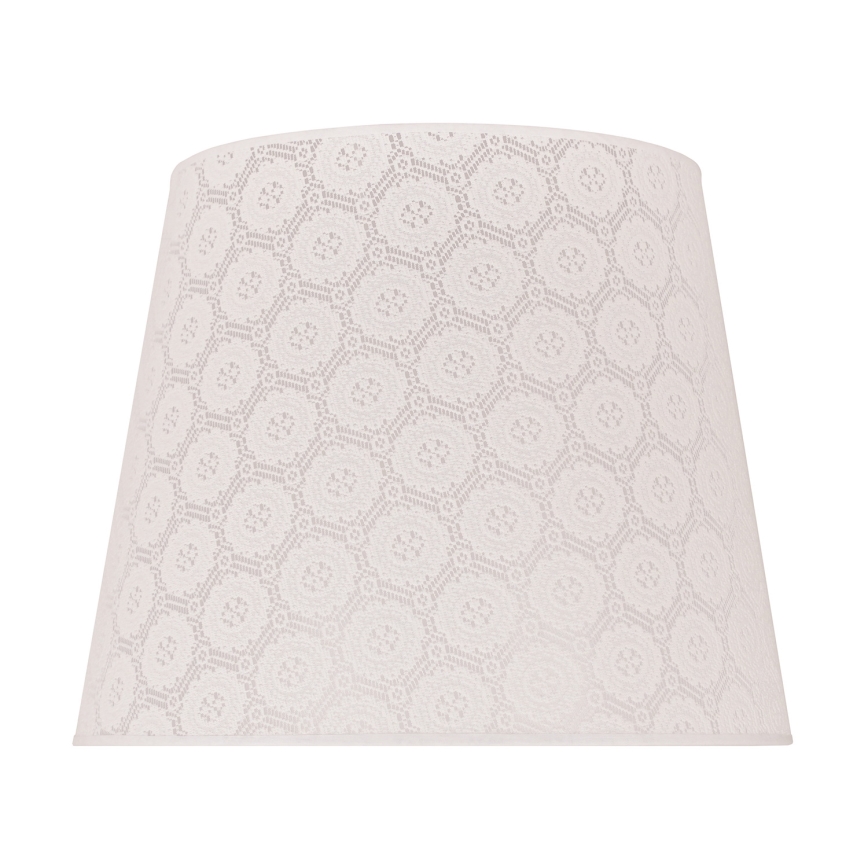 Duolla - Senčnik za talno svetilko CLASSIC L E27 pr. 38 cm bela