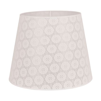 Duolla - Senčnik za talno svetilko CLASSIC L E27 pr. 38 cm bela
