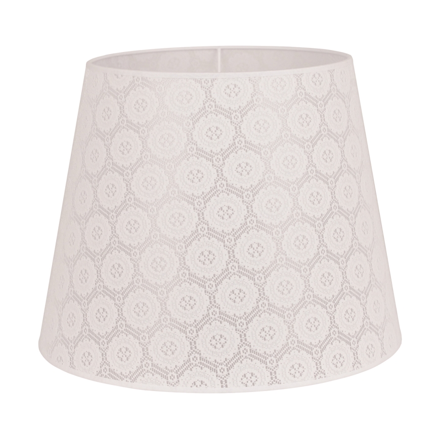 Duolla - Senčnik za talno svetilko CLASSIC L E27 pr. 38 cm bela