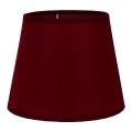 Duolla - Senčnik za talno svetilko CLASSIC L E27 pr. 38 cm bordo