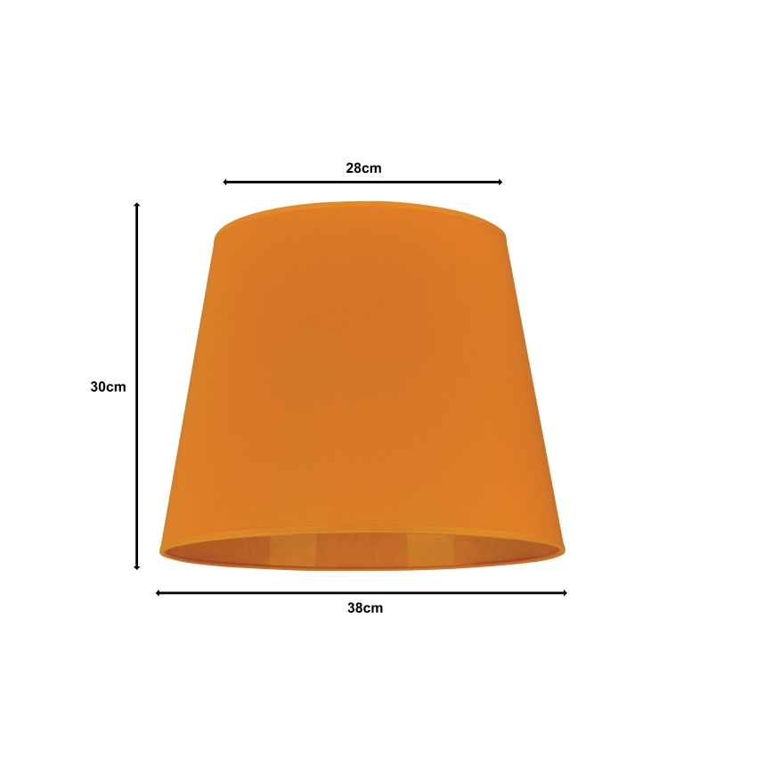 Duolla - Senčnik za talno svetilko CLASSIC L E27 pr. 38 cm rumena