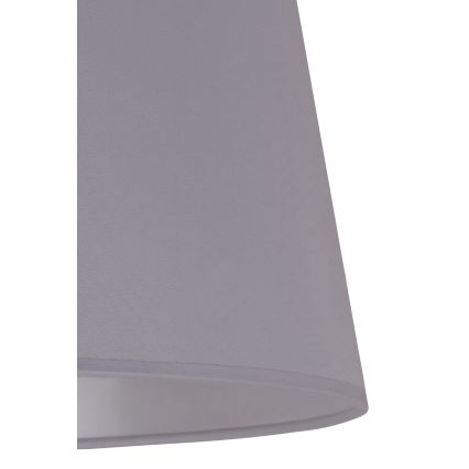 Duolla - Senčnik za talno svetilko CLASSIC L E27 pr. 38 cm siva