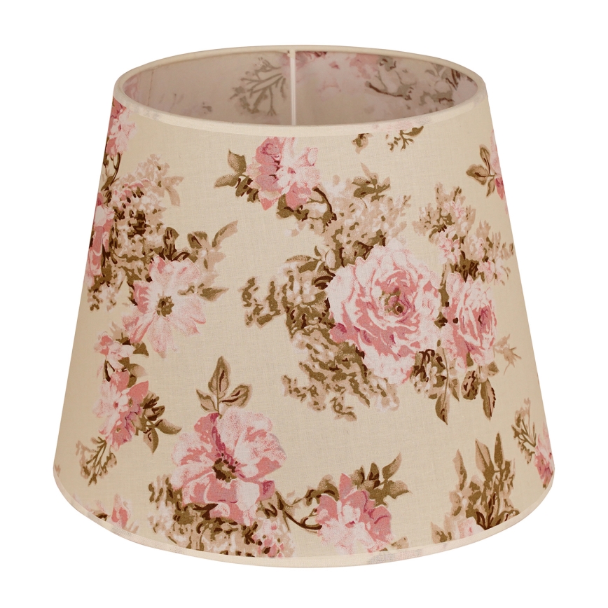 Duolla - Senčnik za talno svetilko CLASSIC L E27 pr. 38 cm vrtnica