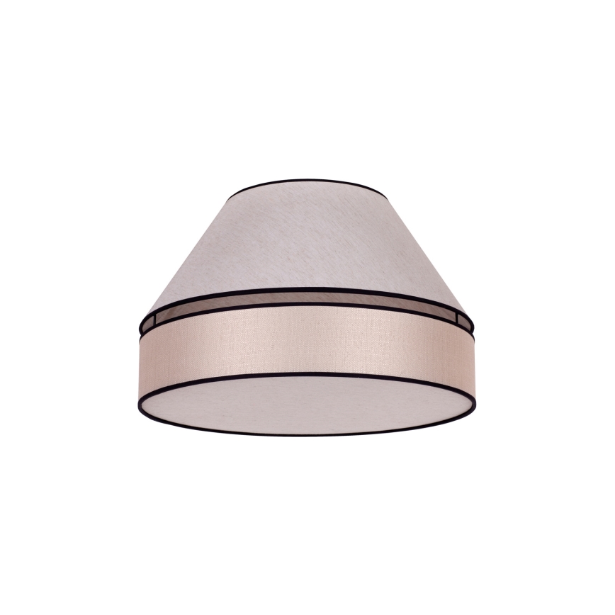 Duolla - Stropna svetilka AVIGNON 1xE27/15W/230V premer 50 cm bež