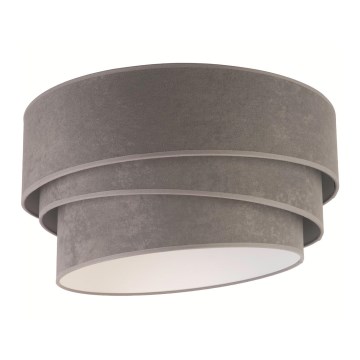 Duolla - Stropna svetilka DEVON 1xE27/40W/230V pr. 45 cm siva