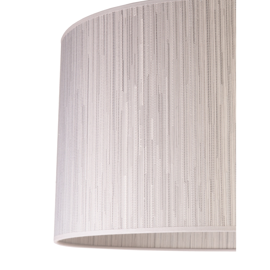 Duolla - Stropna svetilka ESSEX 1xE27/40W/230V pr. 45 cm srebrna