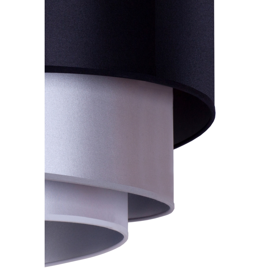 Duolla - Stropna svetilka TRIO 1xE27/15W/230V pr. 60 cm modra/srebrna