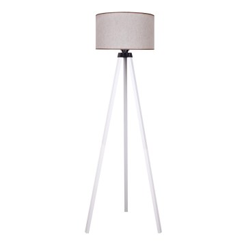 Duolla - Talna svetilka 1xE27/60W/230V pr. 44 cm bež/bela
