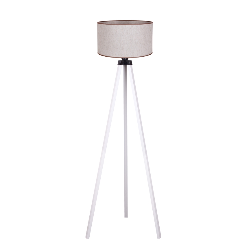 Duolla - Talna svetilka 1xE27/60W/230V pr. 44 cm bež/bela