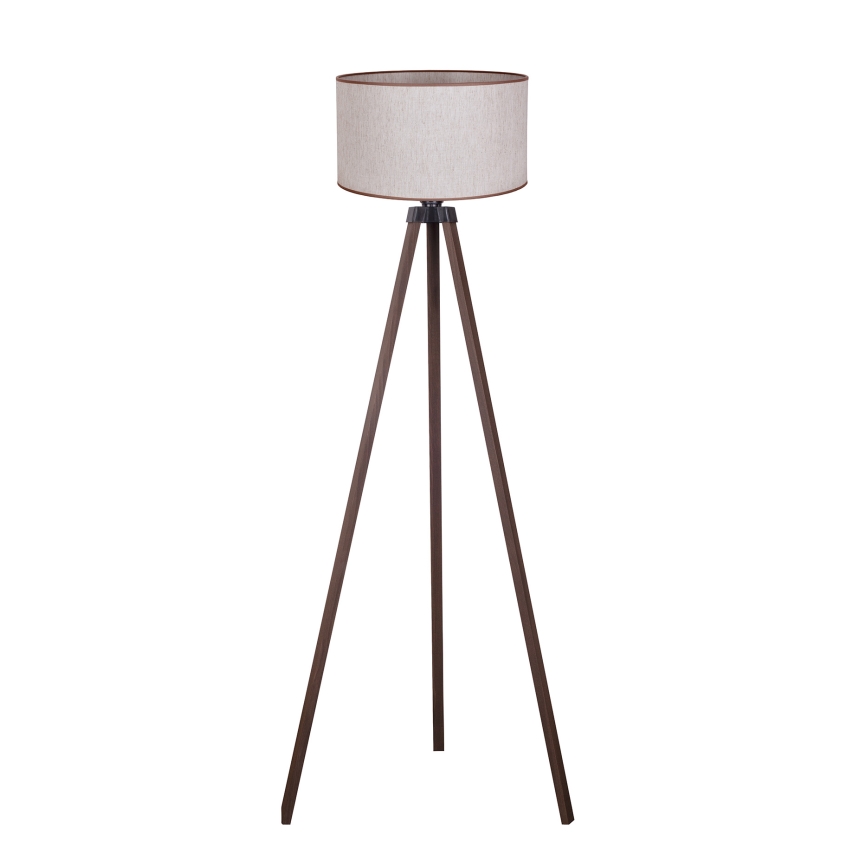 Duolla - Talna svetilka 1xE27/60W/230V pr. 44 cm bež/rjava