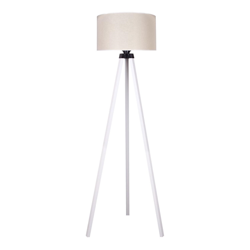 Duolla - Talna svetilka 1xE27/60W/230V pr. 44 cm krem barva/bela