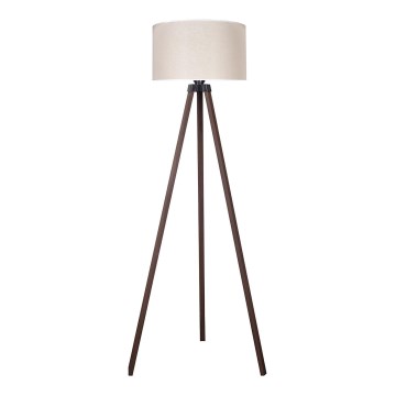 Duolla - Talna svetilka 1xE27/60W/230V pr. 44 cm krem barva/rjava
