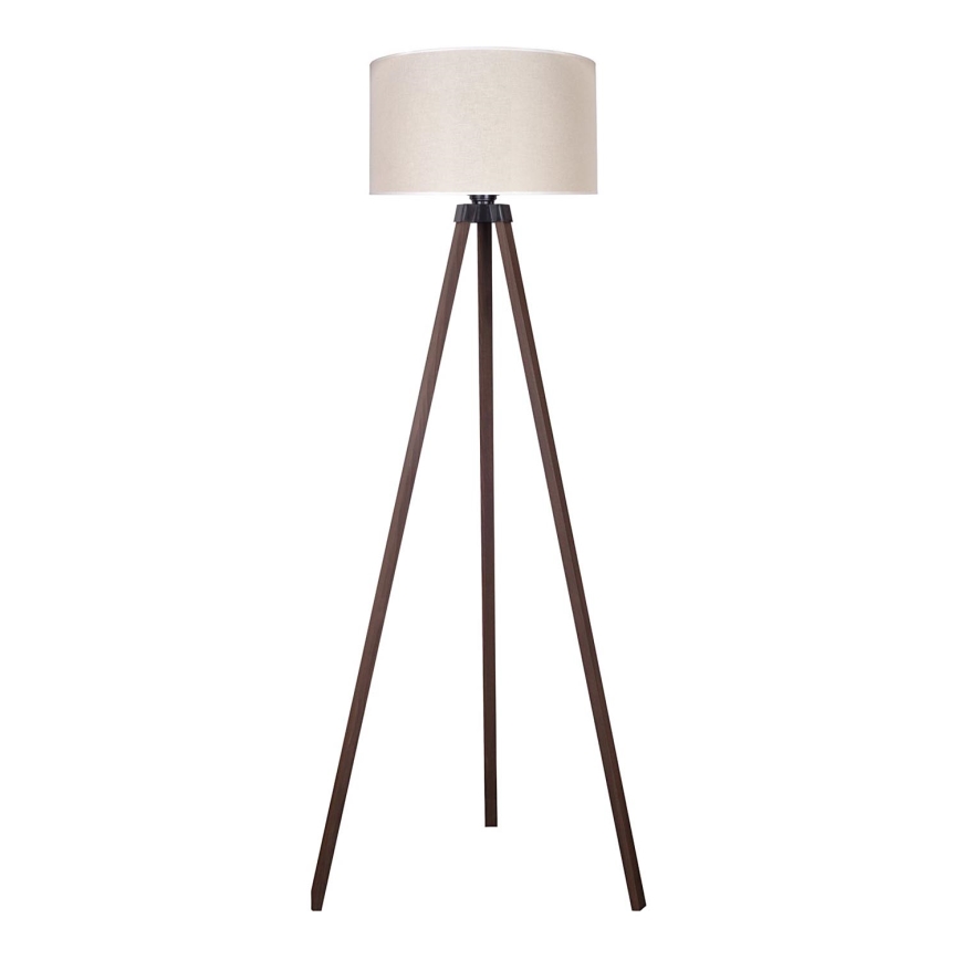 Duolla - Talna svetilka 1xE27/60W/230V pr. 44 cm krem barva/rjava