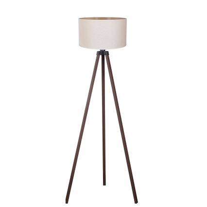 Duolla - Talna svetilka 1xE27/60W/230V pr. 44 cm krem barva/rjava
