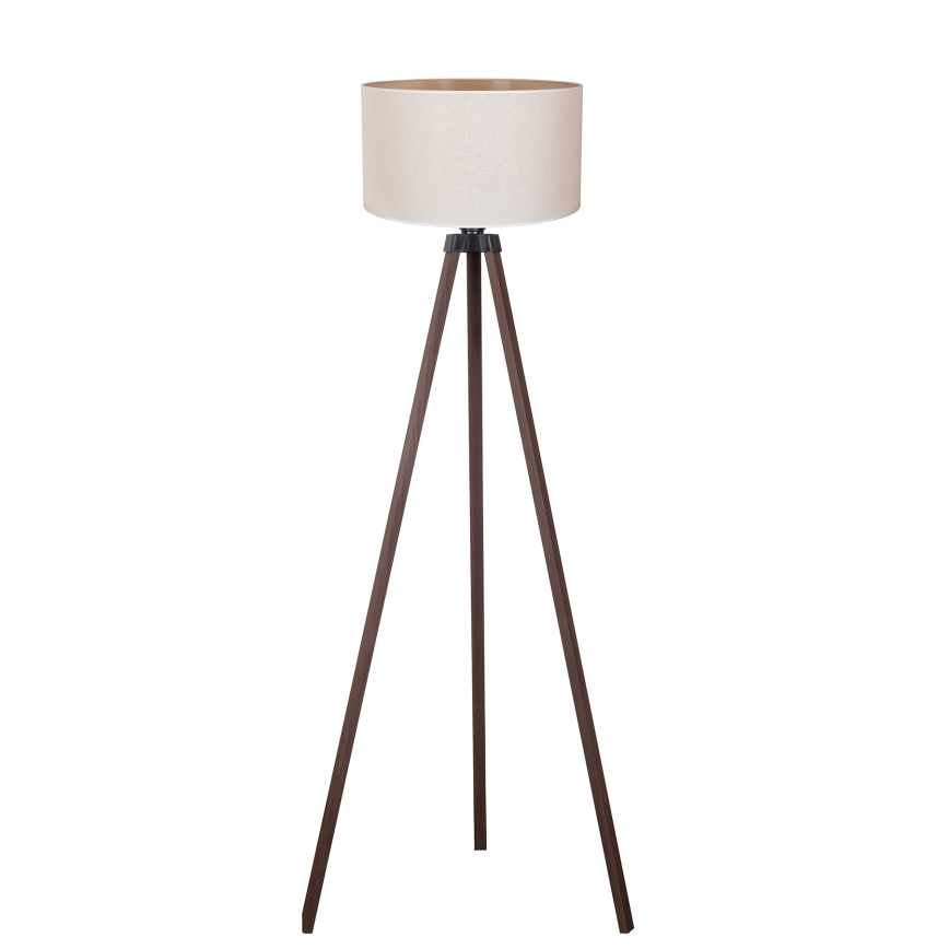 Duolla - Talna svetilka 1xE27/60W/230V pr. 44 cm krem barva/rjava